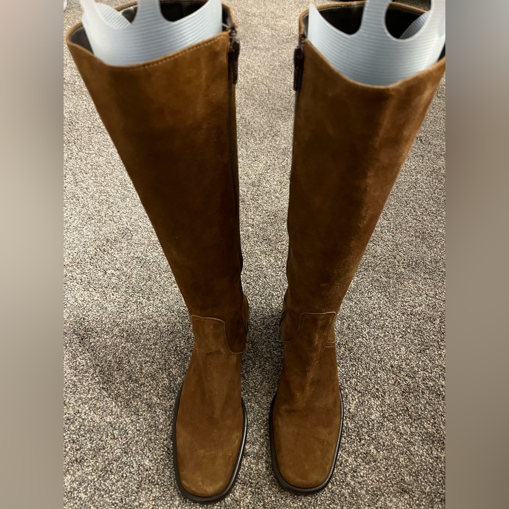 Nordstrom Brown Suede Leather Boots
